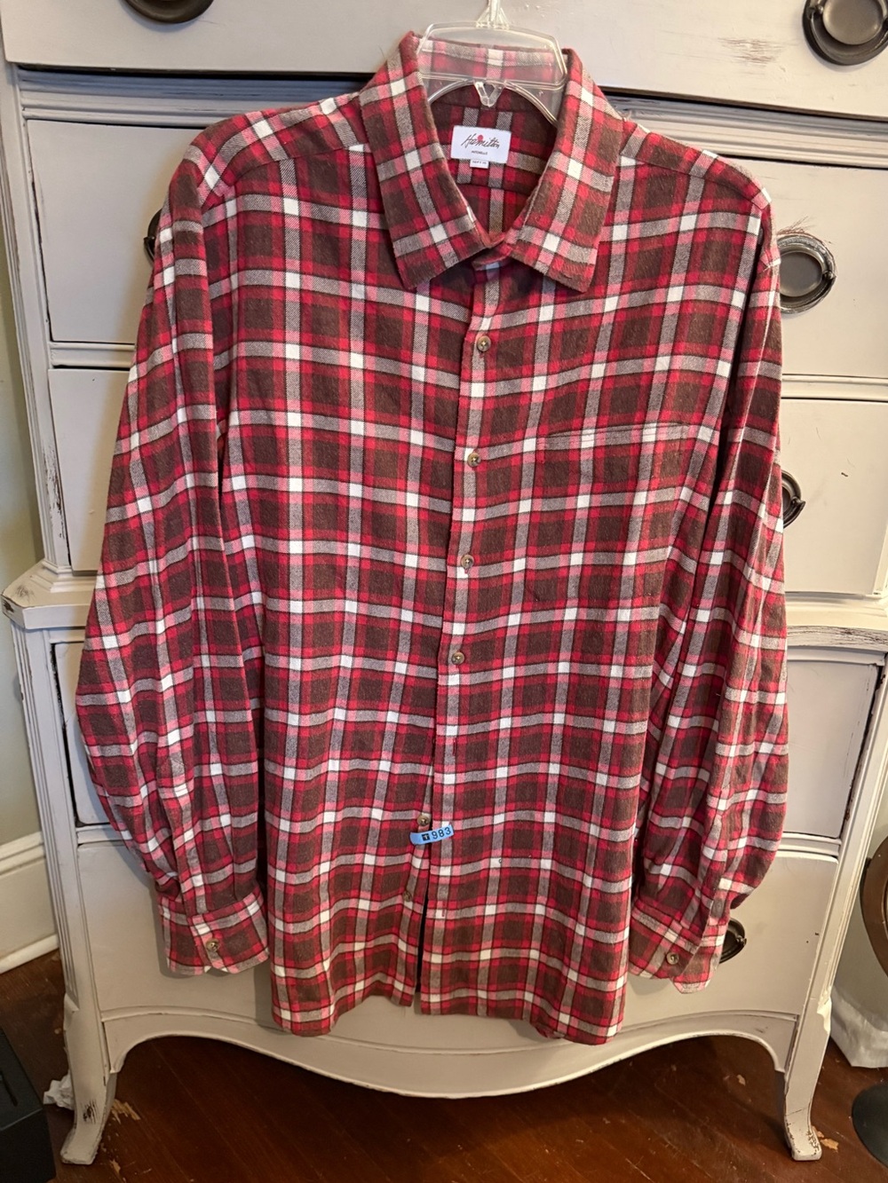 Hamilton Flannel Button Down Shirt XL